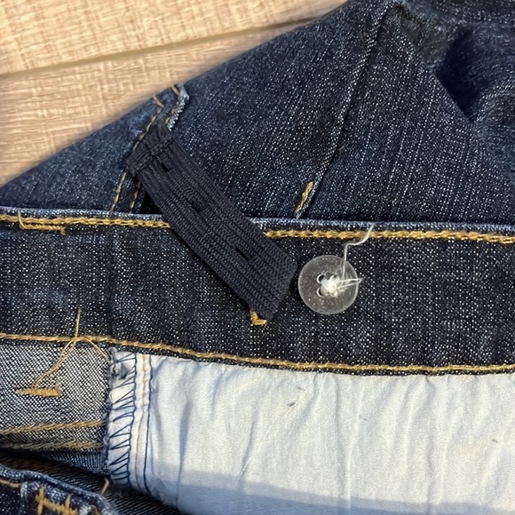 Disney Store exclusive girls flare jeans gold Minnie Mouse adjustable waist 12 - Picture 7 of 13